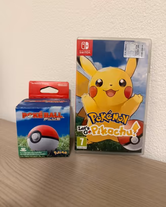 Pokémon Let’s Go Pikachu! + Poké Ball Plus