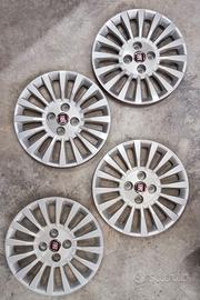 Set 4 borchie fiat punto evo - coppette
