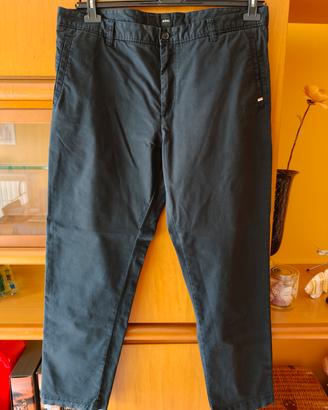 Pantalone Nero Uomo Hugo Boss
