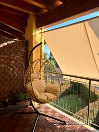 Tenda da sole da esterno a morsetto 3 m – Beige