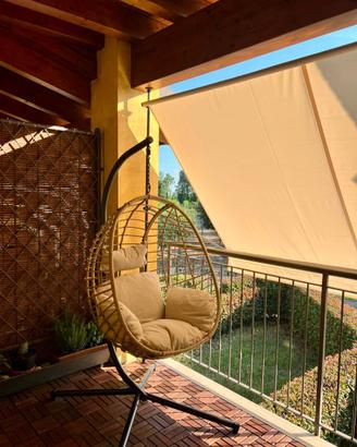 Tenda da sole da esterno a morsetto 3 m – Beige
