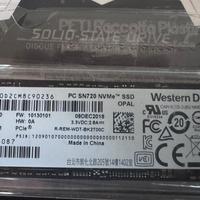SSD PCIe NVMe western digital 512 GB