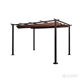 Gazebo acciaio Veranda mt 3×3