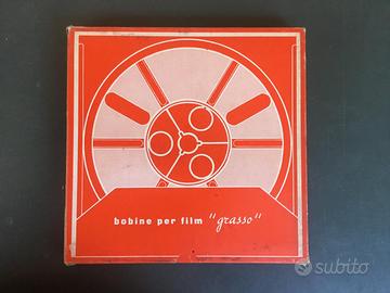 Bobina Film - GRASSO vintage Vuota Super 8 - 180mt