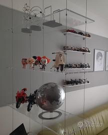Mensole in plexiglas sospese