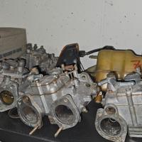 lotto 4 carburatori solex alfa + piastre