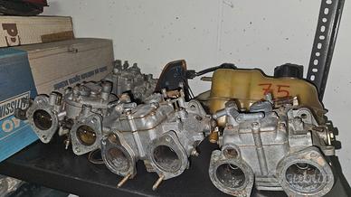 lotto 4 carburatori solex alfa + piastre