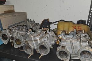 lotto 4 carburatori solex alfa + piastre