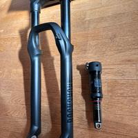 Forcella e mono Ebike