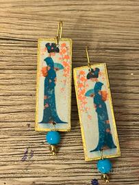 Orecchini artigianali giapponesi