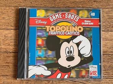 GAME SHOTS Disney n 40 TOPOLINO cd Rom PC GIOCO