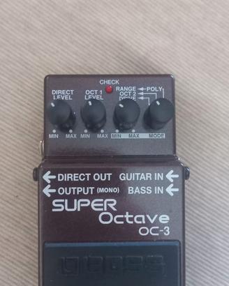 Pedale Boss OC-3 Super Octaver