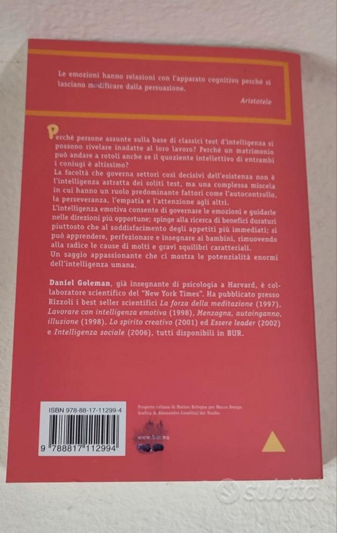 Intelligenza emotiva di Daniel Goleman - Libri e Riviste In vendita a Sud  Sardegna