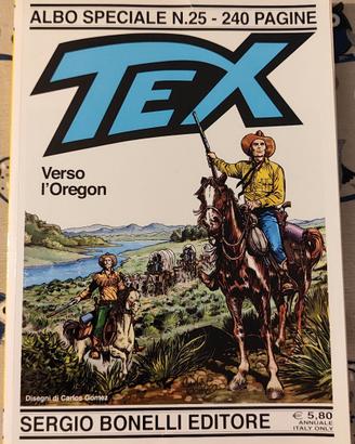 Tex verso l'Oregon