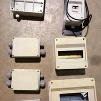 materiale elettrico, quadri, faretti, lampadine,..