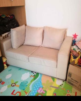 Divano a 2 posti con letto francese