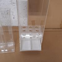 contenitore in plexiglas per coni