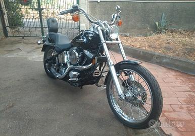 Harley Davidson Softail customComeNuovaPermuto