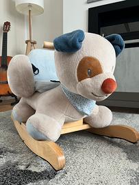Dondolo per bambini in Peluche Nattou (come nuovo)