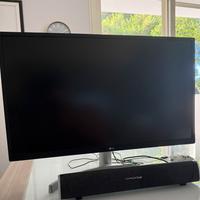Monitor Lg 27 pollici 4k + soundbar Trust