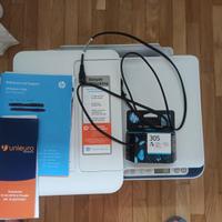 Stampante HP Deskjet 4130e + cartuccia Tri-colour