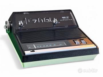 Inno Hit Japan  mod.AD-2500 flip clock radio space