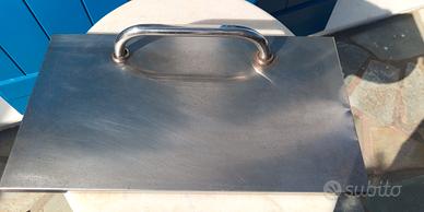 Coperchio Rettangolare in Acciaio Inox 