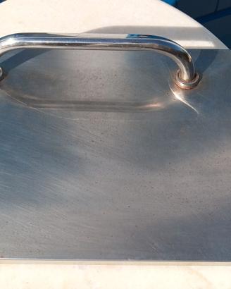 Coperchio Rettangolare in Acciaio Inox 
