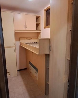 Cameretta a ponte salvaspazio.