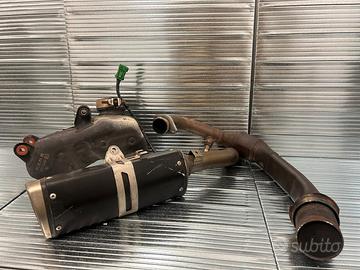 Coppia Scarichi r1 2009 (usati) KTM Duke 390