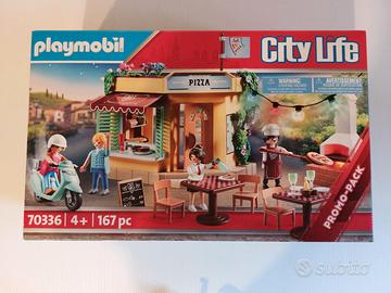 Playmobil 70336 City Life Pizzeria NUOVO SIGILLATO