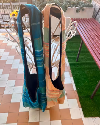 Borse estive a sacco stile boho.