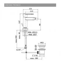 Miscelatore bidet Paffoni nuovo