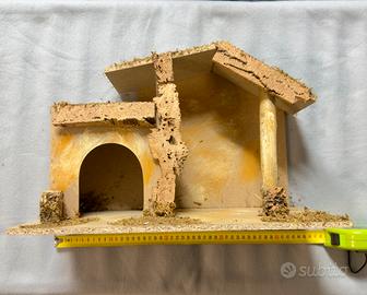 Capanna Natalizia Presepe in legno