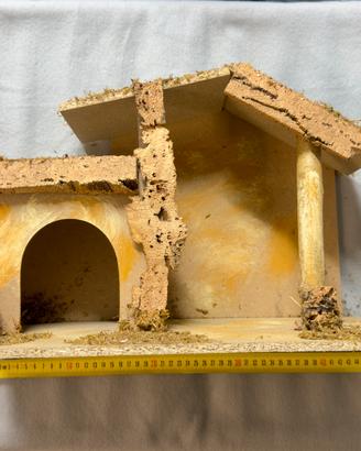 Capanna Natalizia Presepe in legno