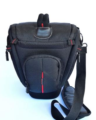 Borsa a fondina per fotocamera e obiettivo