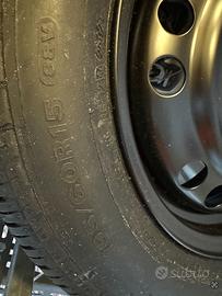 Ruota  Ferro 15” - 5 B. - 195 60 R15 88V Dunlop