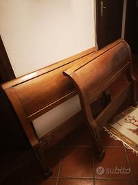 struttura letto una piazza stile impero 