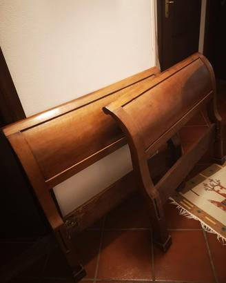 struttura letto una piazza stile impero 