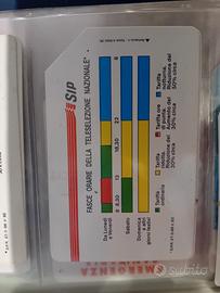 Schede telefoniche rare