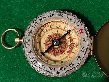 Bussola sopravvivenza militare vintage