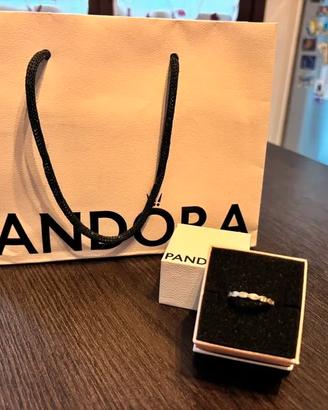 Anello Pandora Argento 925 con Punti Luce+Scatola