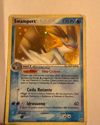 Carta Pokemon Swampert Holo