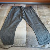 PANTALONE LINO GRIGIO UOMO PIAZZA ITALIA TAGLIA 52