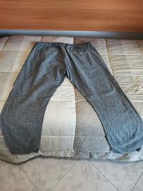 PANTALONE LINO GRIGIO UOMO PIAZZA ITALIA TAGLIA 52
