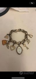 bracciale vintage con orologio