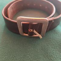 cintura Replay Beltà, cuoio marrone. 91 cm donna. 