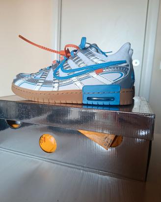 Nike x off-white air rubber dunk UNC
