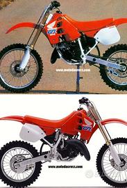 Honda cr125 R targato 2 posti solo telaio 