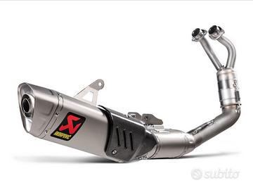 SCARICO COMPLETO OMOLOGATO TITANIO AKRAPOVIC YAMAH